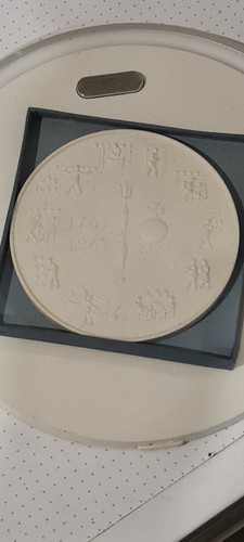 Kpm berlin porzellan medaille - porzellan,