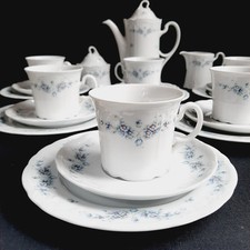 Seltmann Weiden Julia Blaue Ranke Margerite - Kaffeeservice 