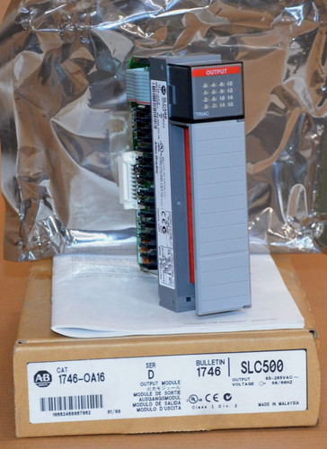 Allen bradley 1746 oa16 - bradley, slc