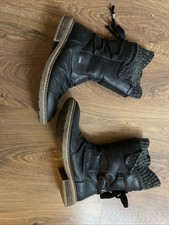 Damen Stiefel Winterstiefel Schuhe Gr. 43 schwarz von Rieker gut erhalten