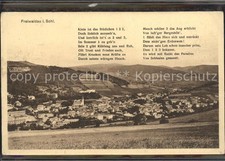 Freiwaldau Tschechien Panorama Gedichttext