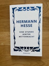 Eine Stunde hinter Mitternacht - Hermann Hesse - Gebunden - Neuwertig