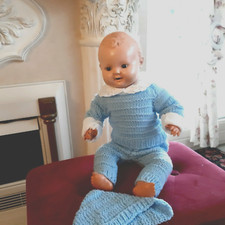 Antike K & W  Sammlerpuppe um