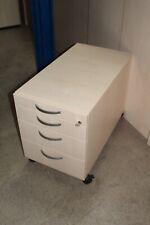 VS Rollcontainer Ahorn 4 Auszüge abschließbar mit Griffen