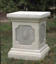 Säule, Sockel, Steinguss, 40