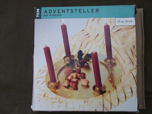 Adventkerzenständer teller - adventkerzenständer, -teller