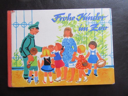 Frohe kinder zoo - kinder, zoo-ddr