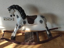 Schaukelpferd Karussellpferd Alt Shabby Deko