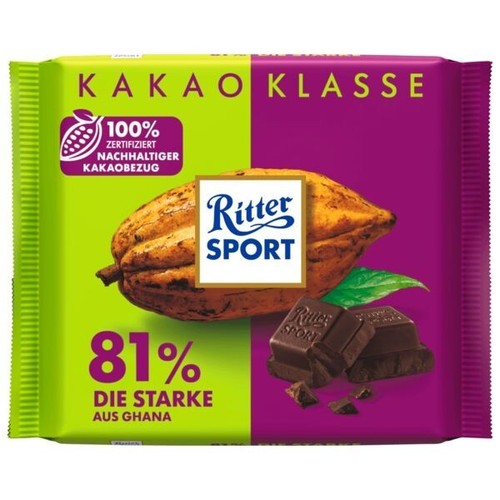 Ritter sport kakao klasse - ritter,