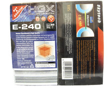 VHS Leer-Kassetten  2x HGX