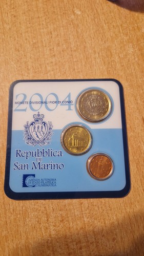 San marino 2004 miniset 10 - marino, 1,