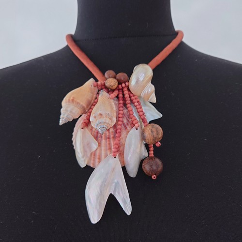 Muschelkette statement - muschelkette,