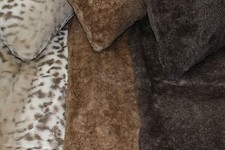 Webpelzdecke-Kissenhülle