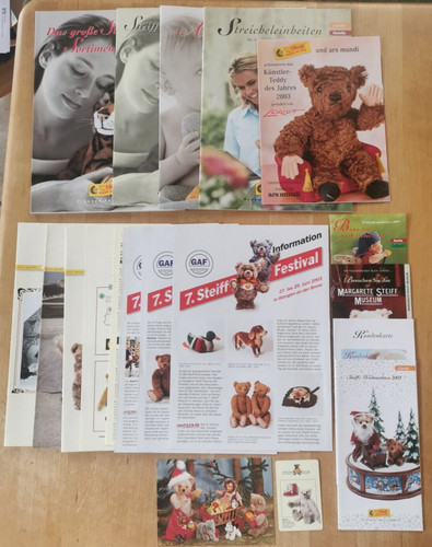 Steiff katalog sortiment 2003 - katalog,