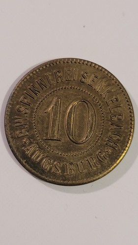 Augsburg notgeld senkelbach - notgeld,