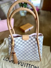 Louis Vuitton Propriano Handtasche Damier Azur Canvas Damen