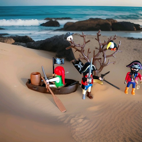 Playmobil 3858 piraten set 3 - set:,