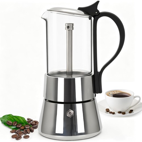 Espressokocher edelstahl moka - edelstahl,