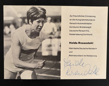 Autogramm AK Heide Rosendahl