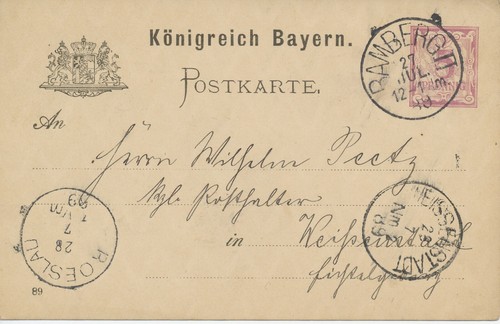 Bayern bamberg k1 - bayern, (ofr.)