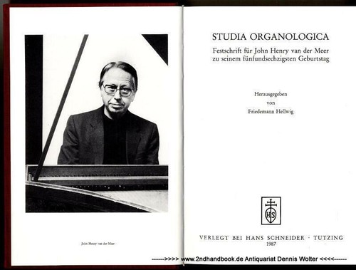 Studia organologica - ,