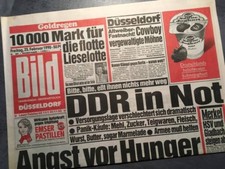 Bildzeitung BILD 23.02.1990 *