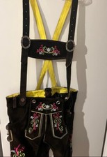 Damen lederhose trachtenlederhose Leather shorts oktoberfest Pant