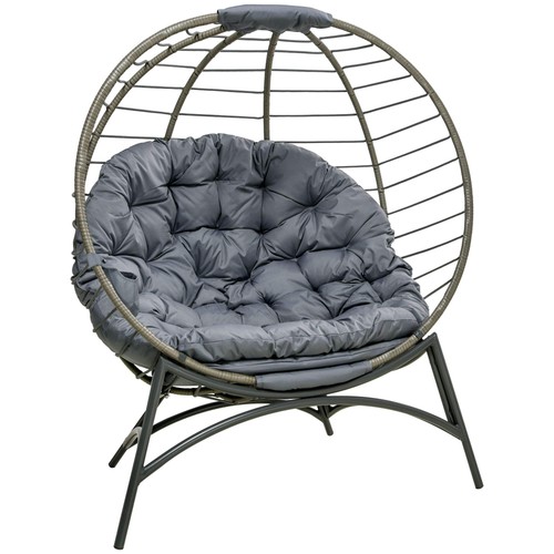 Klappbarer rattan egg stuhl - klappbarer,
