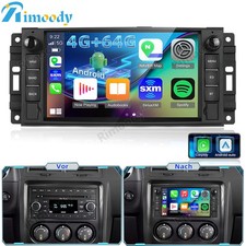 4+64GB Carplay Für Dodge Challenger 2009-2014 Andorid 15 Autoradio GPS NAVI WIFI
