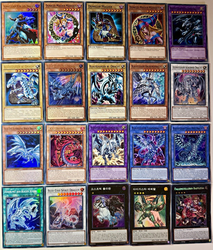 Große seltene yugioh sammlung - große,
