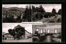 AK Eversberg /Sauerland, Ortsansicht m. Gasthof Hengesbach, Inh. Franz Kotthoff 