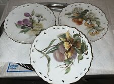 3 Nymphenburg Prunkteller mit