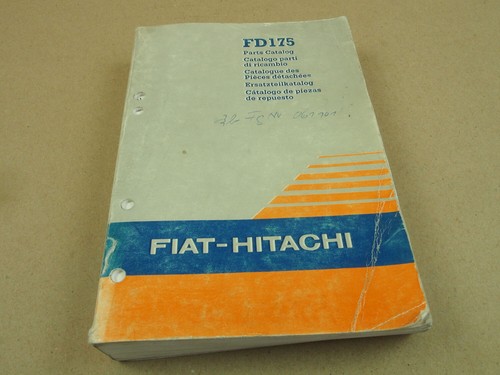 Fiat hitachi fd175 raupe - fd175,