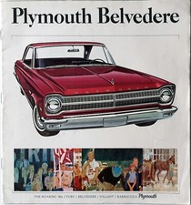 Chrysler Plymouth Belvedere USA Prospekt von 1965 eigene Fotos