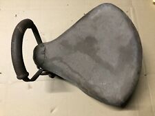 Alter Schwingsattel mit Griff Motorrad L 33 cm Sozius Marke Dunlop Kotflügelmont