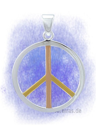 Peace friedens anhänger - anhänger, peter