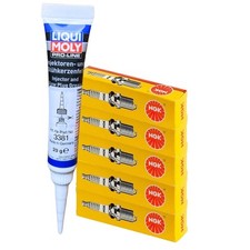 5x NGK Zündkerzen + LIQUI