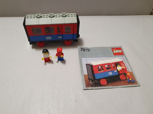 Lego 7818 waggon personenwagen - lego,