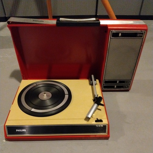 Philips kofferplattenspieler - philips,