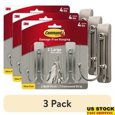 3 Pack Damage Free Wall Hooks
