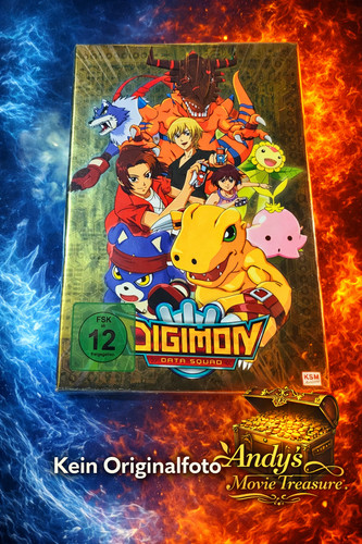 Dvd box digimon data - dvd, (