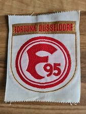 Fortuna Düsseldorf Aufnäher/ Vintage Goldfadenaufnäher Fussball F95 v.Rinke 
