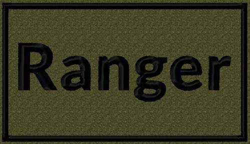 Patch ranger mit schwarzer - patch,