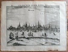 Bertius Original Kupferstich