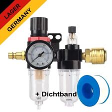 Druckluft Wartungseinheit Druckminderer Wasserabscheider Öler Filter NW7.2