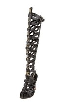 GIANVITO ROSSI X ALTUZARRA Gladiator Boots IT36,5 Black 