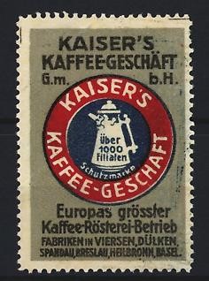 Reklamemarke kaiser - reklamemarke, kaiser´s