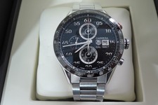 Tag Heuer Carrera Caliber 1887 Chronograph Box Papiere perfekte Gangwerte Top