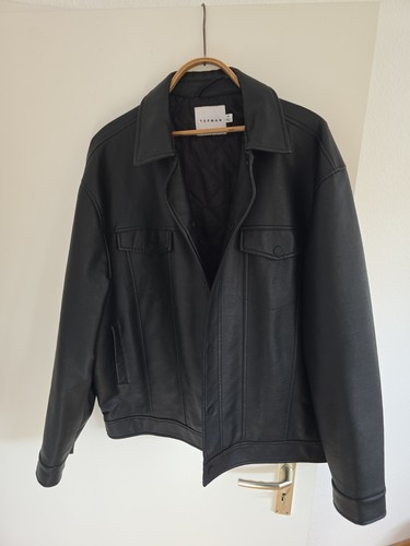 Topman kunstleder jacke - topman,