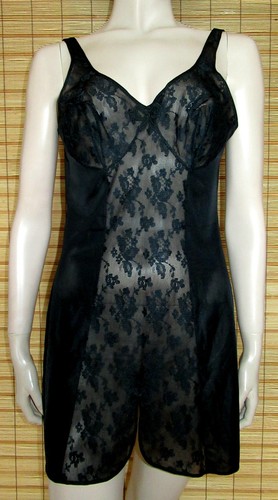 Schwarzes unterkleid spitze - unterkleid,